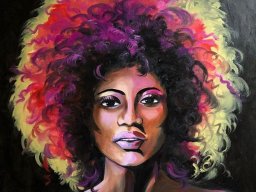 Blick in die Ferne 90x90cm